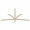 Ekena Millwork Davenport Smooth Timber Gable Bracket, Douglas Fir, 108"W x 45"H x 1 1/2"D x 3 1/2"F, 10/12 Pitch GBW108X45X0204DAV00SDF - alternate 1